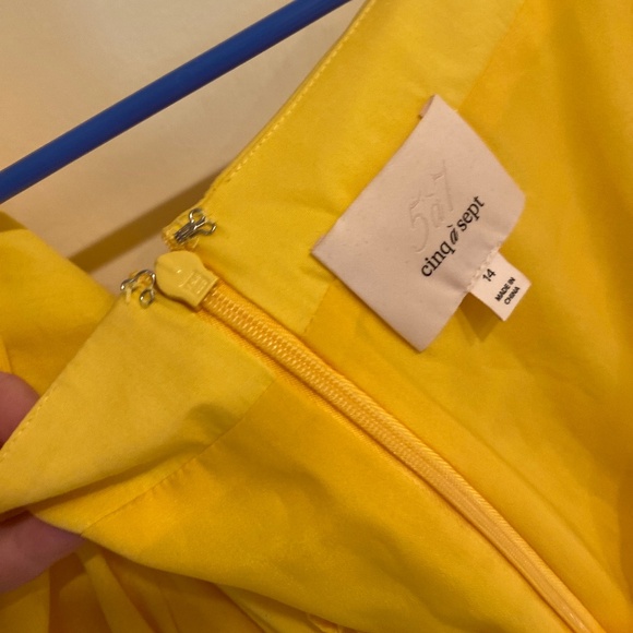 🌼⭐️ NWOT, Never Worn! Bright & Beautiful Cinq a Sept Kayla Minidress ⭐️🌼 - Picture 8 of 11